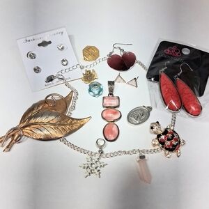 Jewelry Lot Craft Fix Play Wearable Repair Resell Decorate Art Pieces